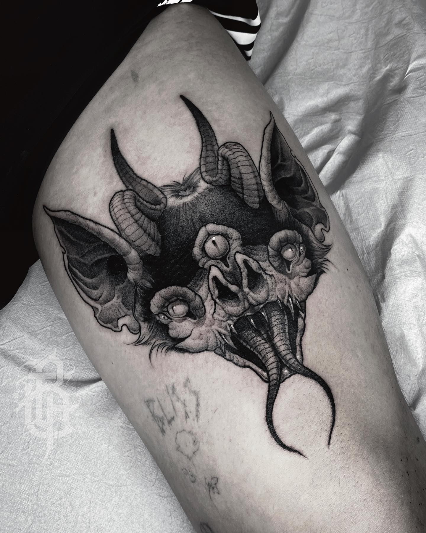 Halloween gothic bat tattoo  Bat tattoo Sleeve tattoos Tattoos