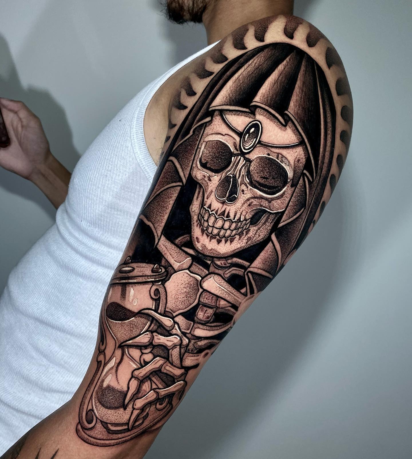 30+ Santa Muerte Tattoo Design Ideas: Meaning, History, and Symbolism - 100  Tattoos