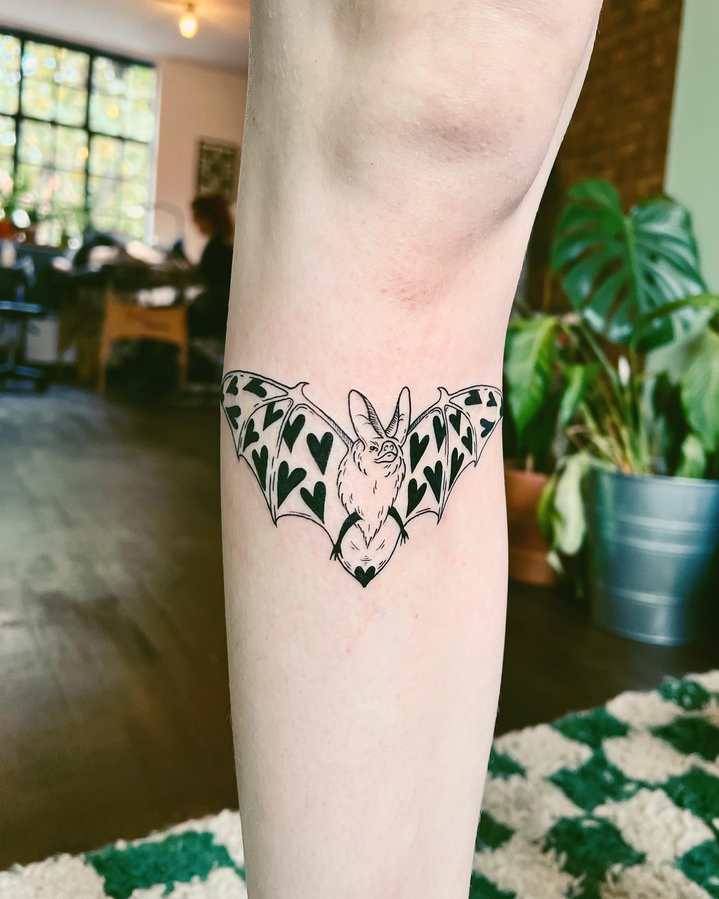 Little bat tattoo D Done by Andrew at Two Fathoms in Hannibal MO  r tattoos