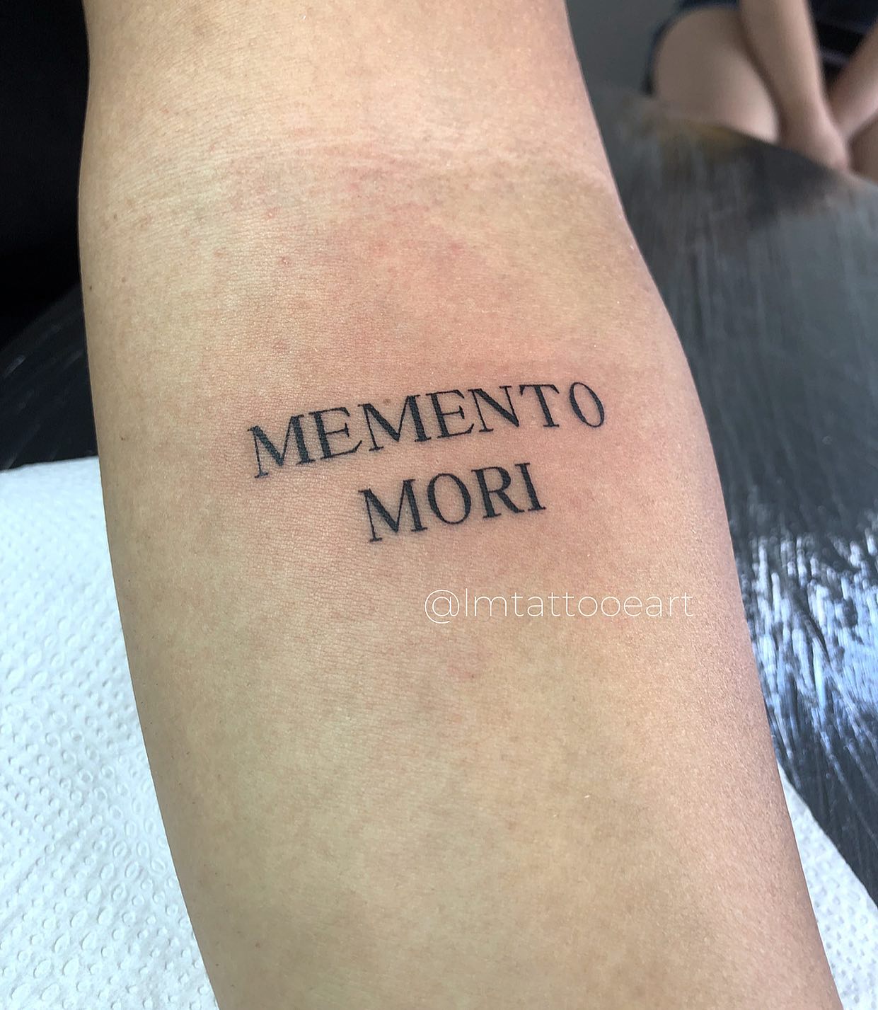 memento vivere tattoo meaning