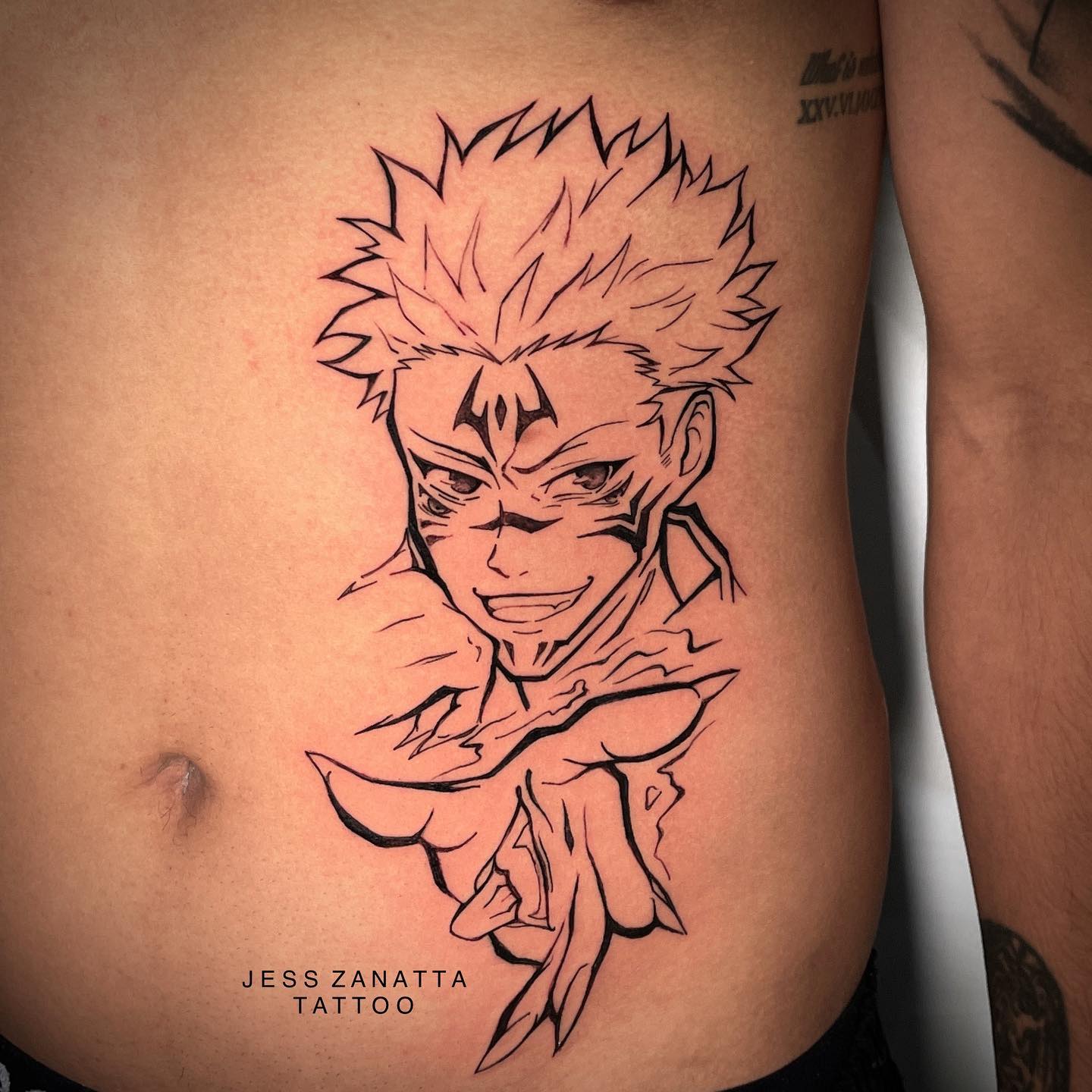 sukuna tattoo em 2022  Tatuagens de anime Ideias de desenhos para  tatuagens   Tatuagens de anime Ideias de desenhos para tatuagens  Tatuagens tribais pequenas