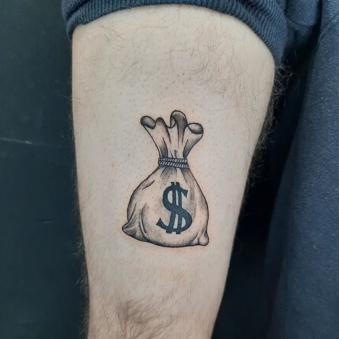 18 Unique Money Tattoo Design Ideas And Images