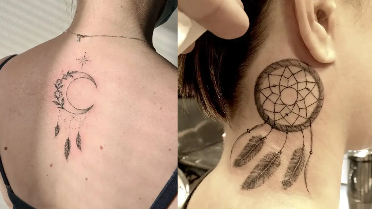 Dreamcatcher Tattoos Symbols of Protection  Self Tattoo