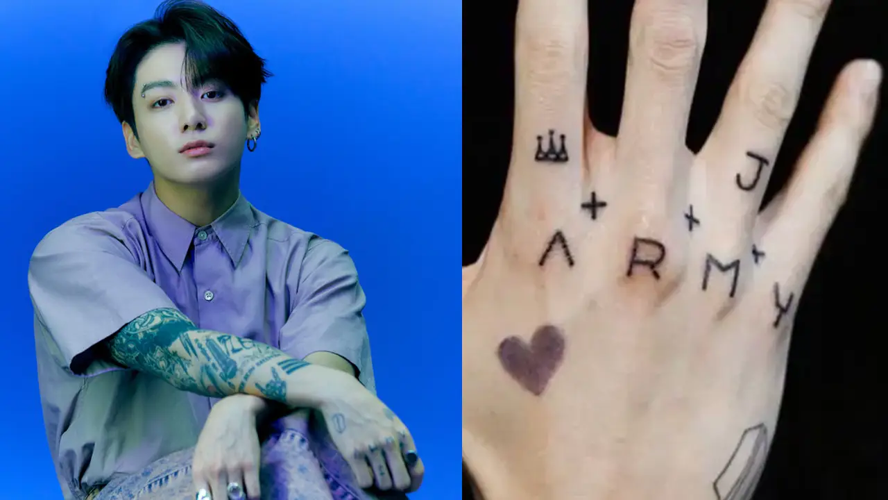 Jungkook Has 5 Tattoos: Here's What They Are & Their Meanings - 100 Tattoos