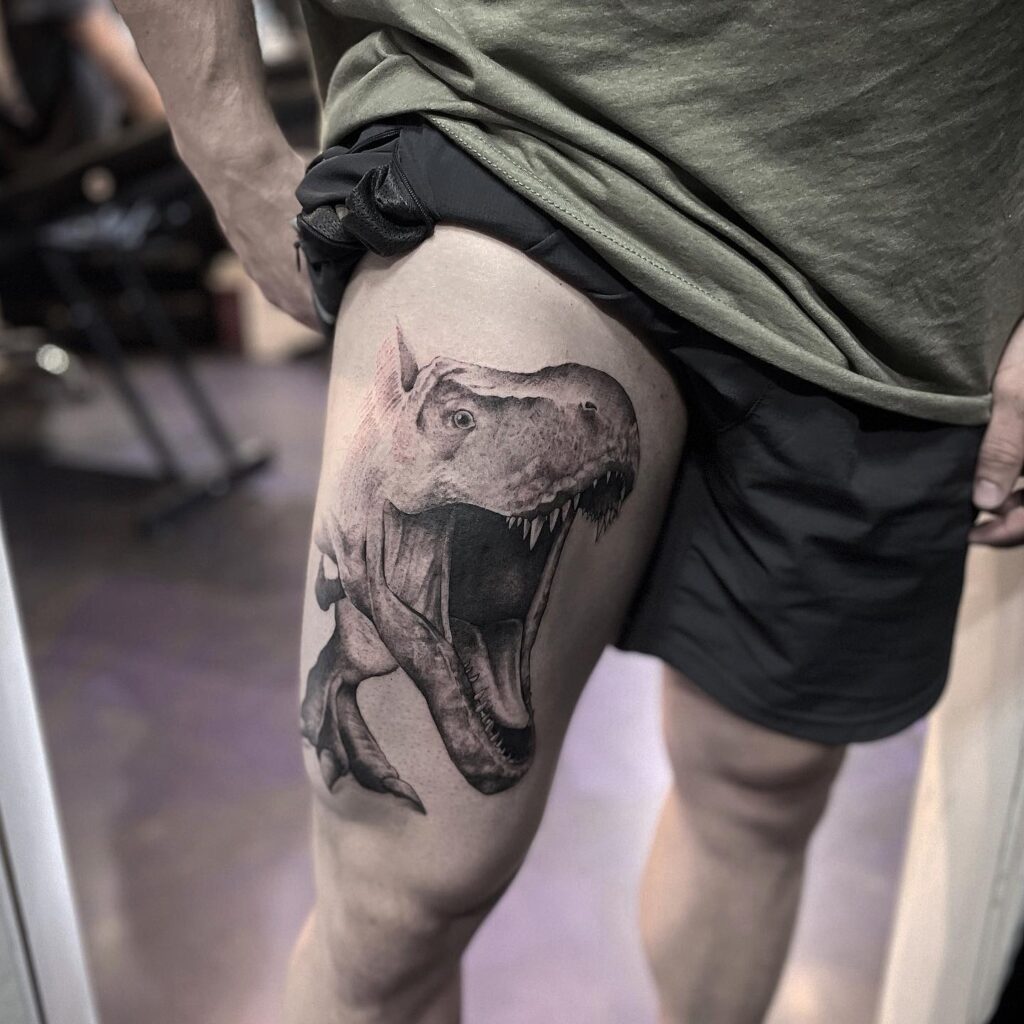 30+ Thigh Tattoos for Men That Will Turn Heads in 2023 - 100 Tattoos
