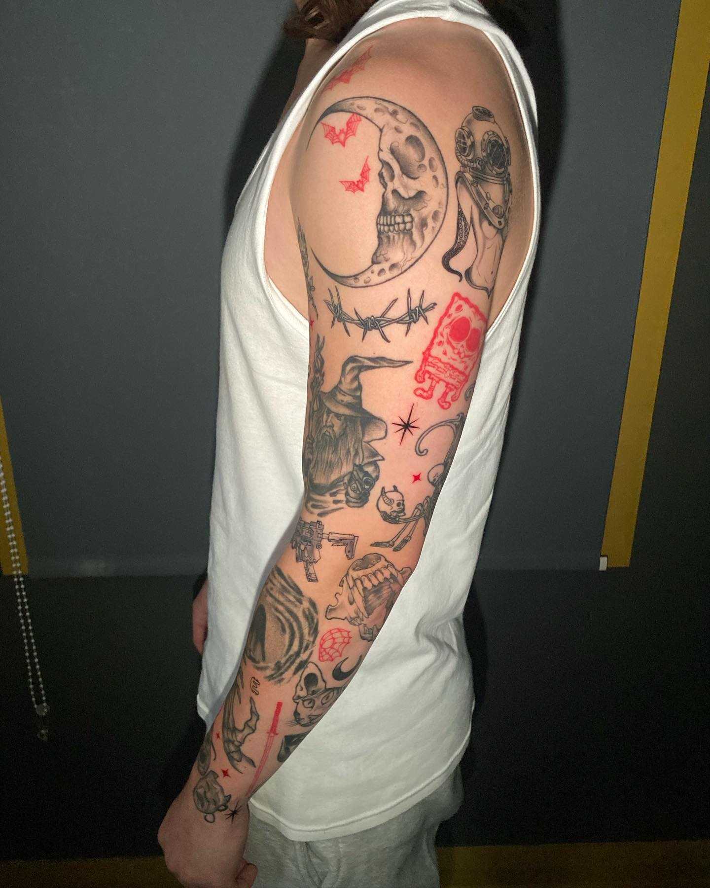 patchwork leg sleeve tattooTikTok Search