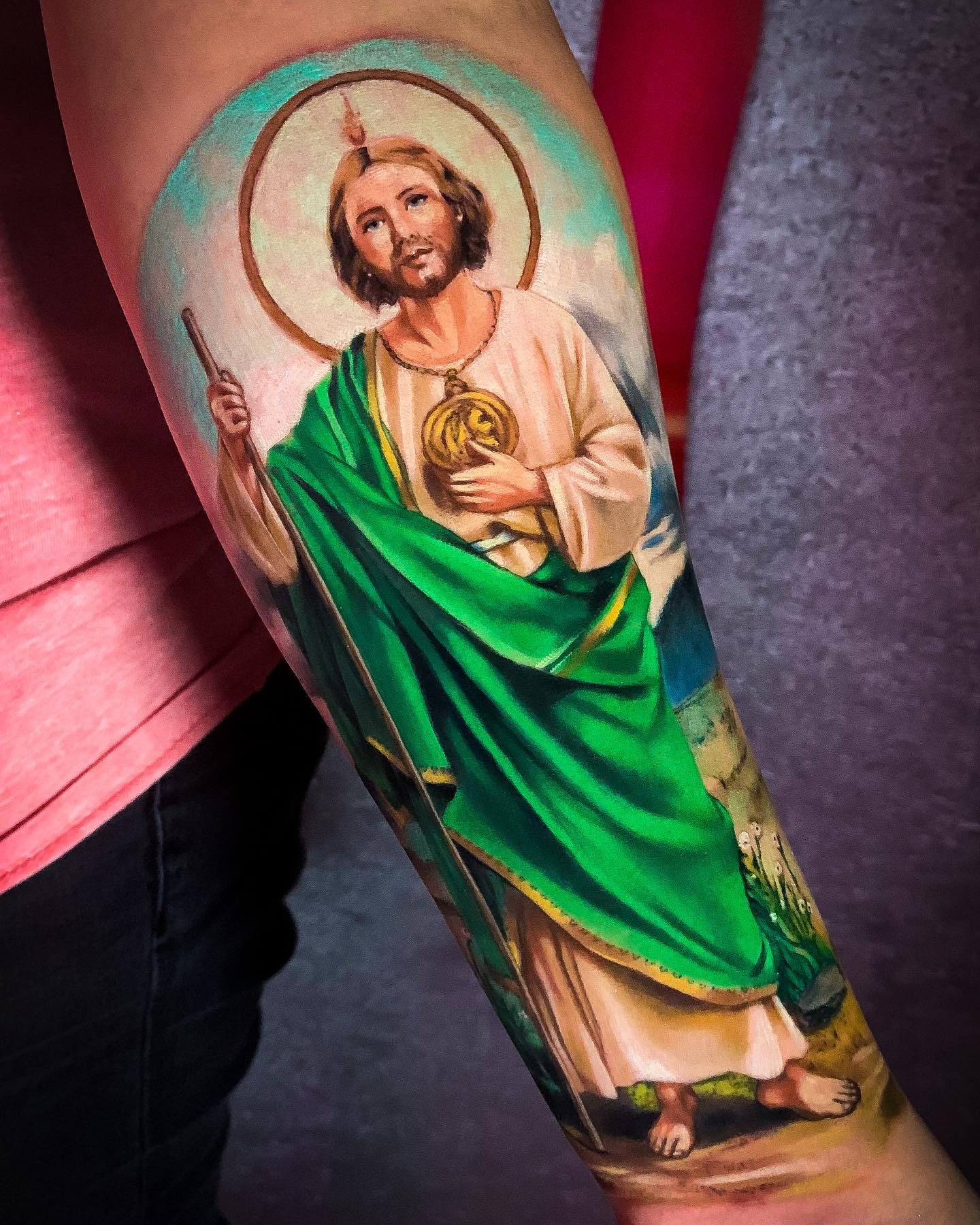 30 San Judas Tattoos A Symbol of Hope Faith and Strength  100 Tattoos