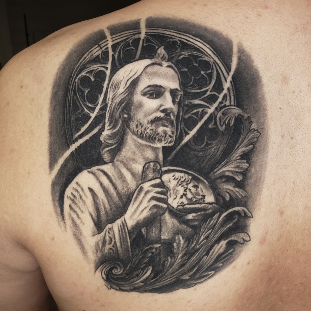 40 St Jude Tattoo Designs For Men  Religious Ink Ideas