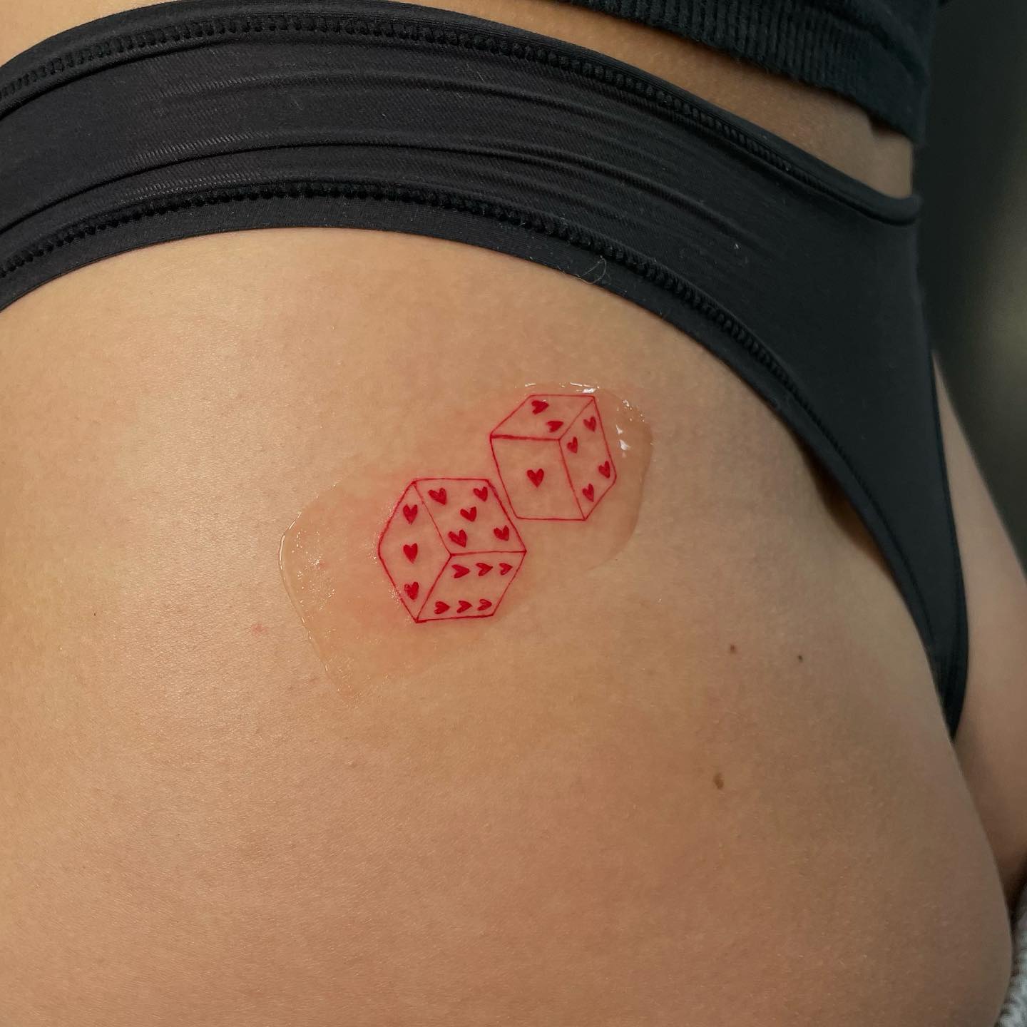 Monkey Butt Temporary Tattoo Sticker  OhMyTat