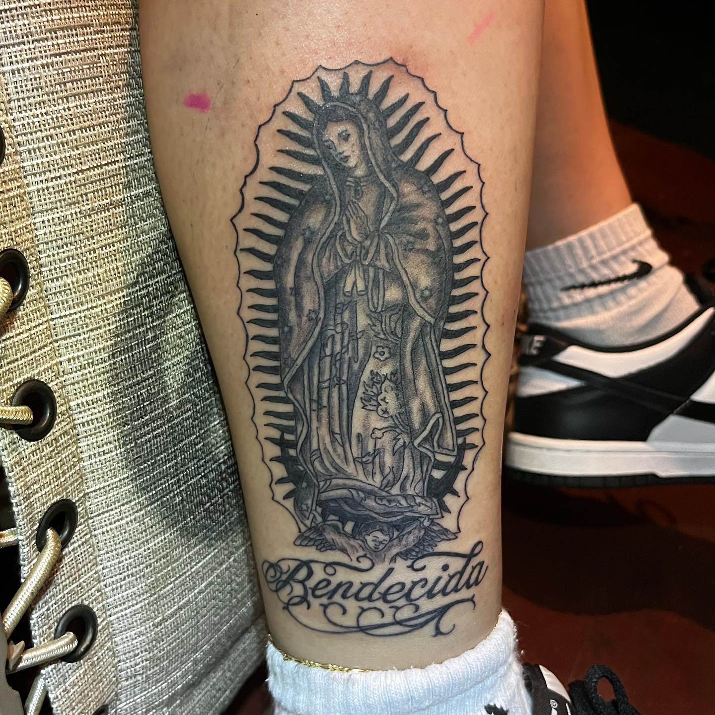 Amazoncom  Dopetattoo 6 sheets Temporary Tattoo for Men and Women  Guadalupe Mexican Virgen Mary De Guadalupe for Men Temporary tattoo for  Women Neck Arm Chest for Woman  Beauty  Personal Care