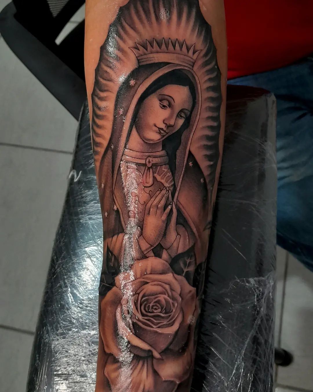 50 Virgin Mary Tattoo Design Ideas  TattooTab