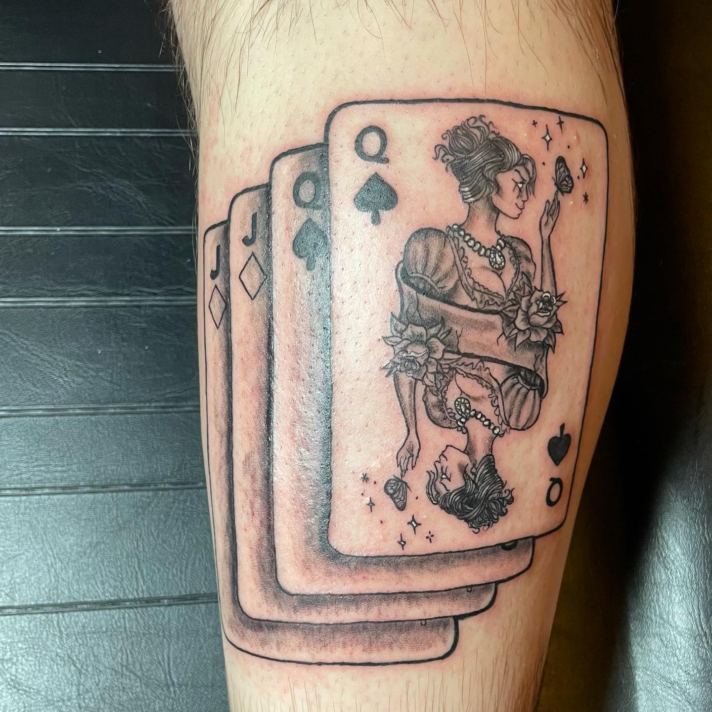 30+ Queen of Spades Tattoos: Meaning and Symbolism - 100 Tattoos