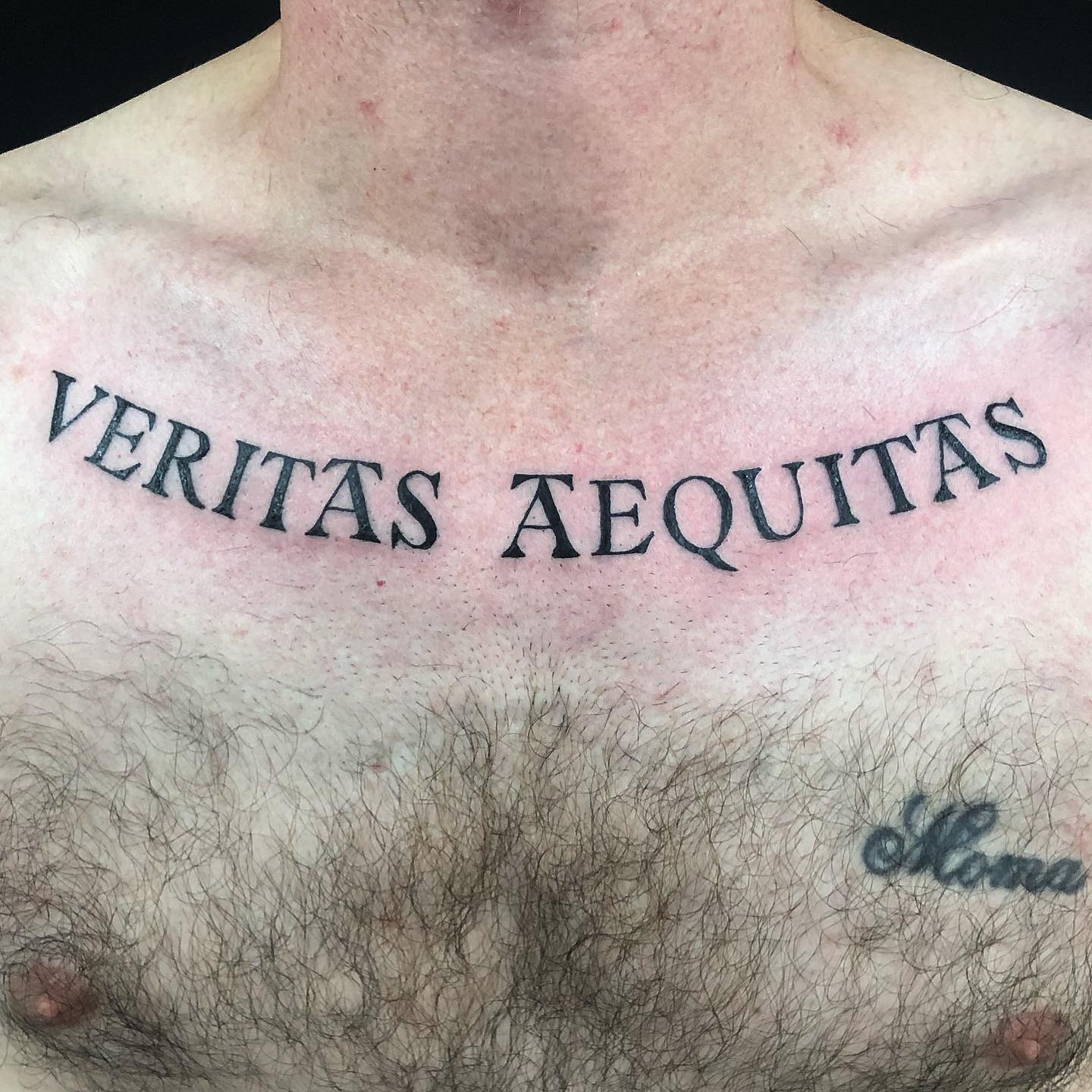 Veritas Aequitas Boondock Saints Temporary Tattoo Sticker  OhMyTat