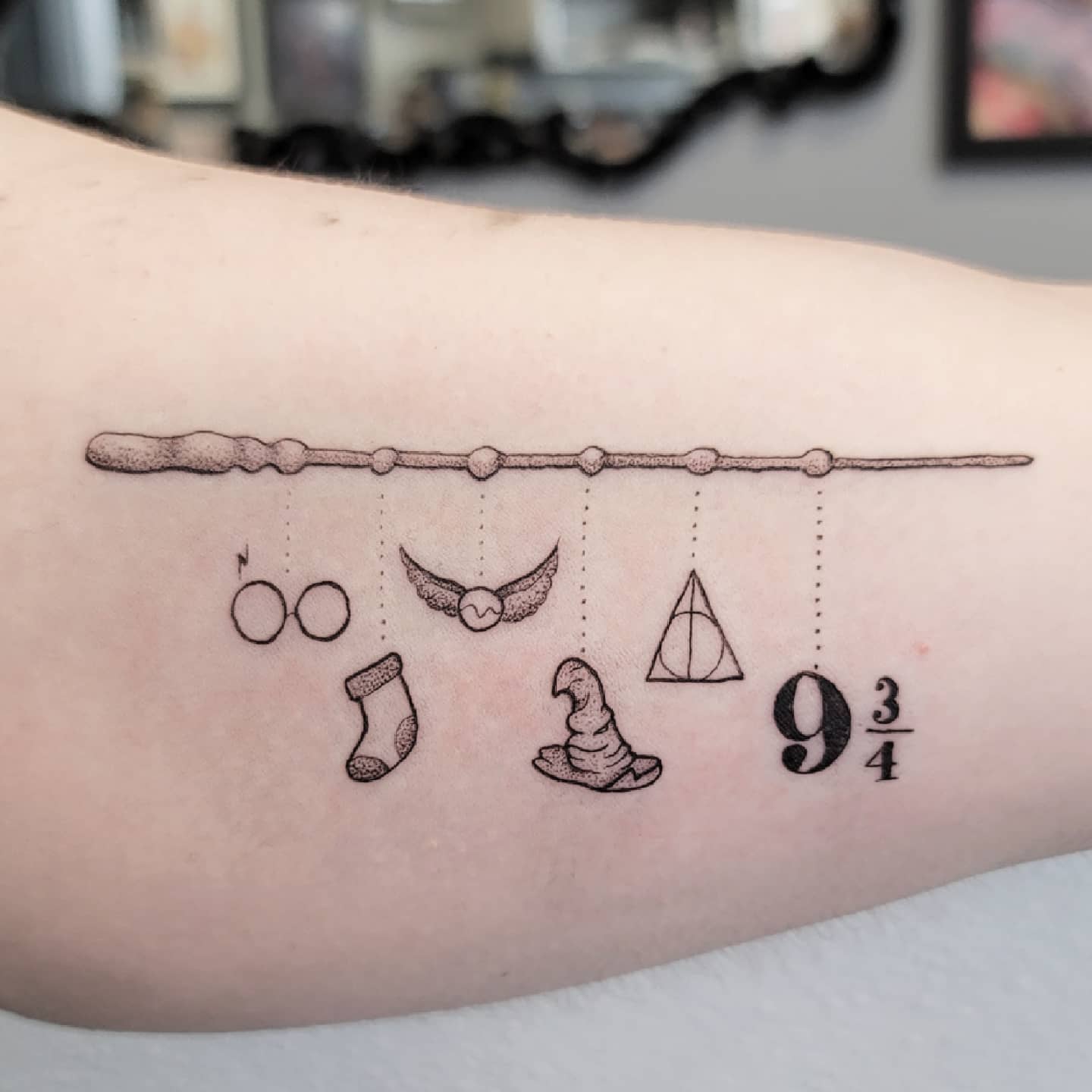 Harry Potter tattoo by Compulsiva Tattoo | Photo 24802-cheohanoi.vn