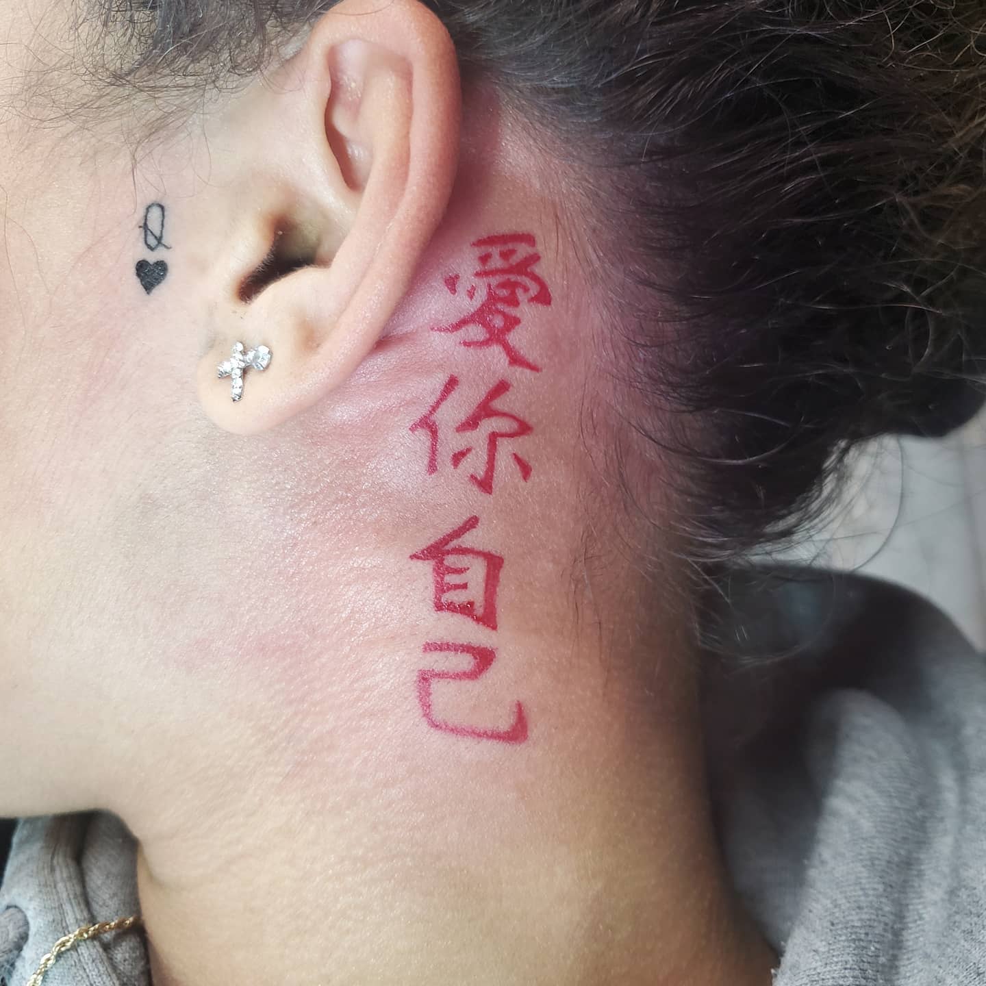 Discover more than 67 chinese tattoo behind ear  thtantai2