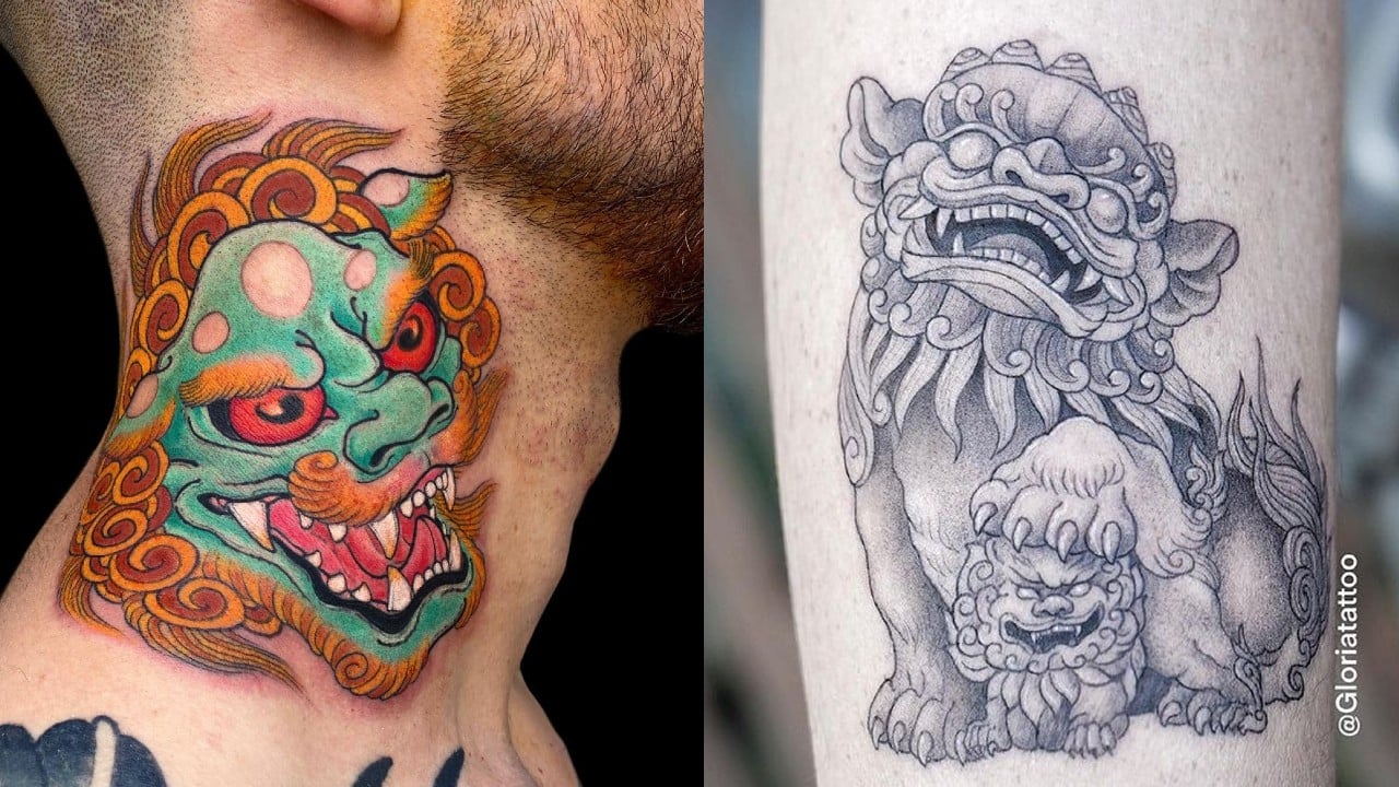 Meaning of Fu Dog or Chinese Le Tattoos  BlendUp
